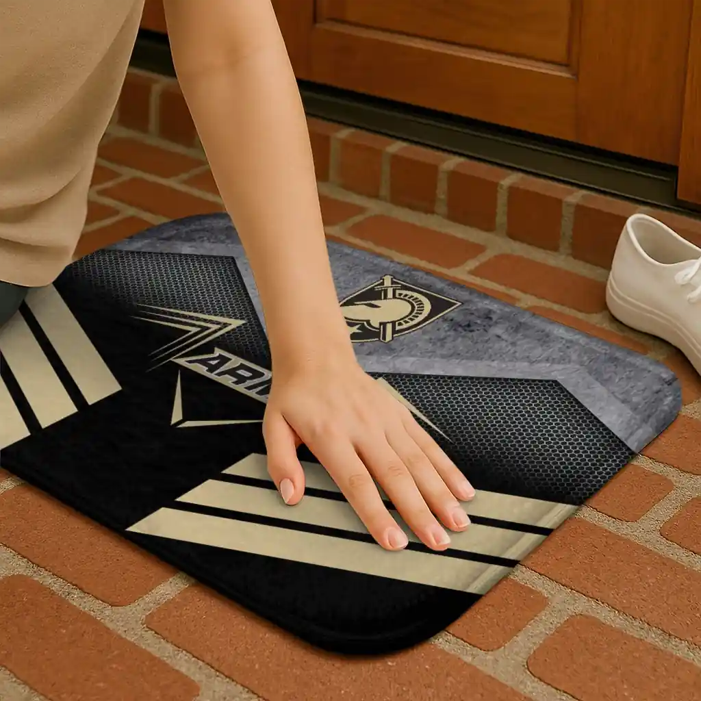 army-black-knights-chevron-points-gold-black-doormat-premium-grade.webp