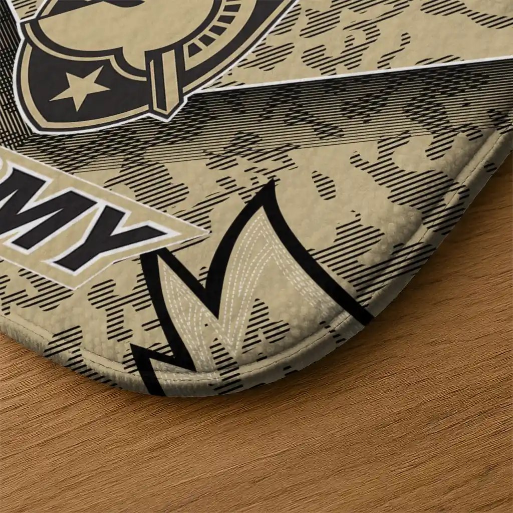 army-black-knights-layered-lines-gold-doormat-latest-model.webp
