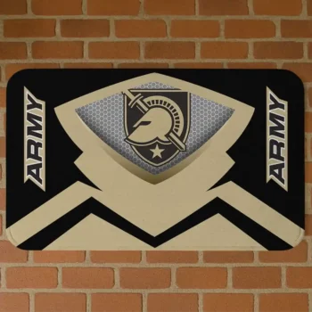 Army Black Knights Ninja Mesh Gold Doormat