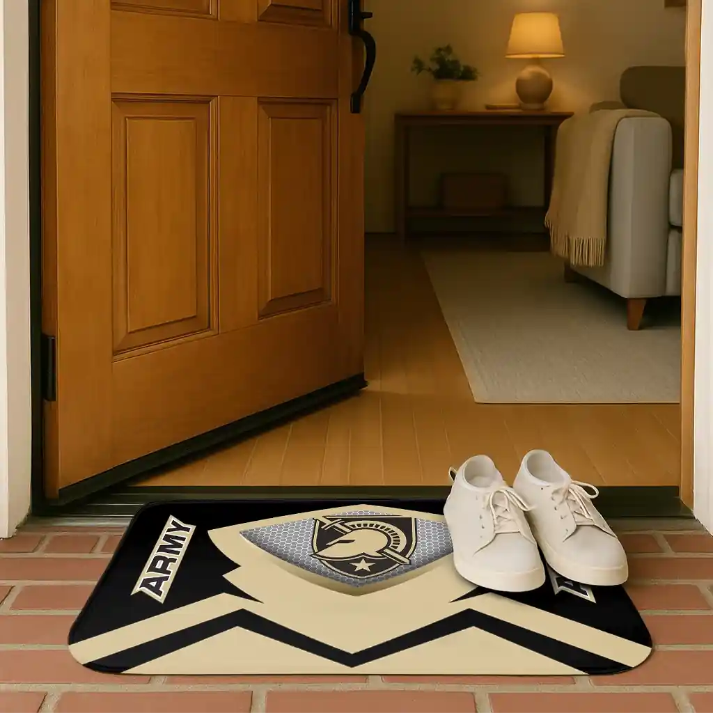 army-black-knights-ninja-mesh-gold-doormat-fashion-forward.webp