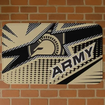 Army Black Knights Sharp Flash Gold Doormat