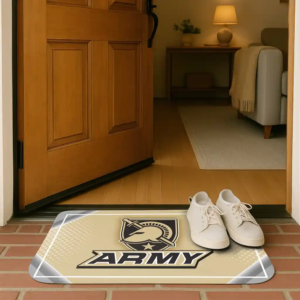 army-black-knights-silver-halftone-gold-doormat-fashion-forward.webp