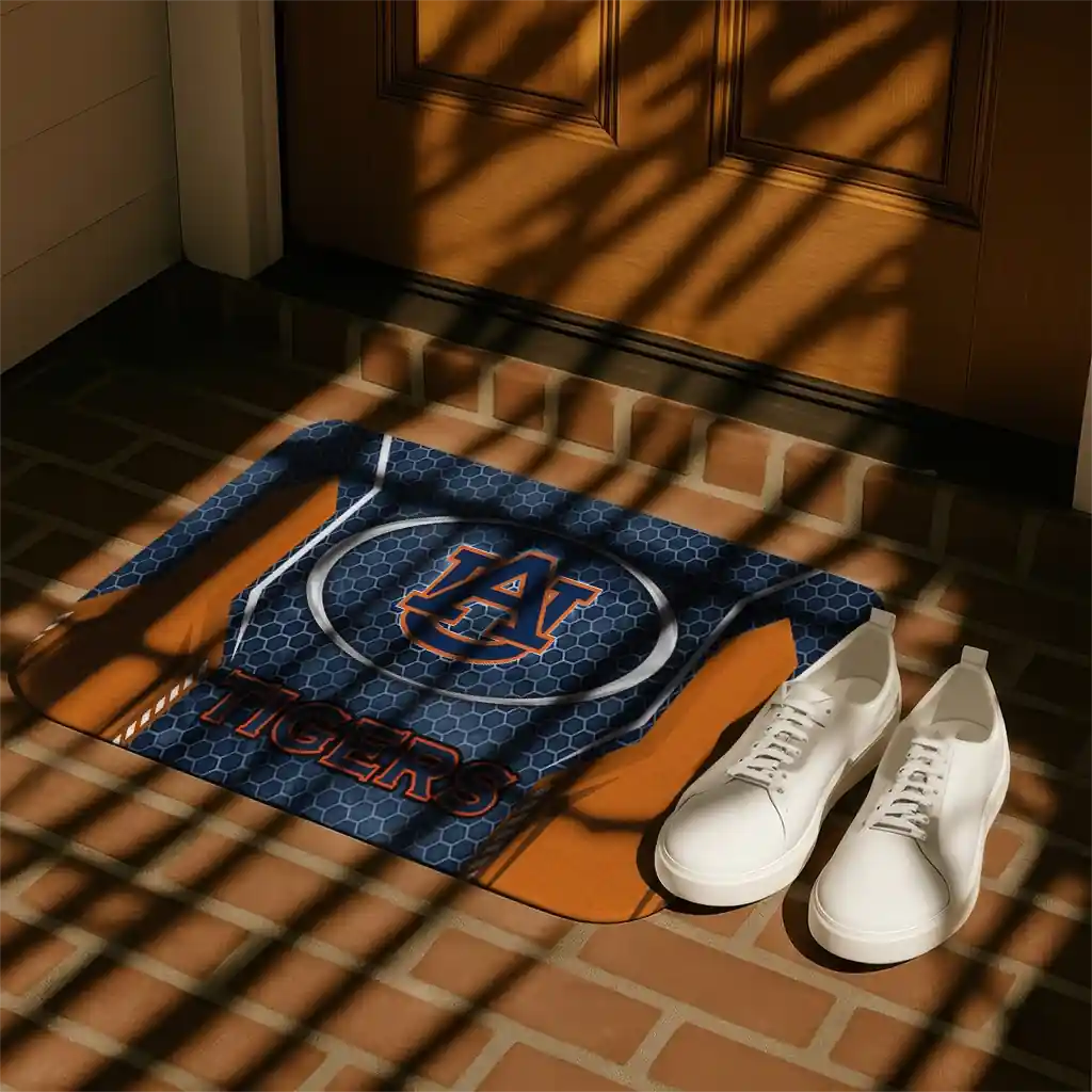 auburn-tigers-hexagon-oval-navy-blue-doormat-trendy.webp