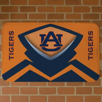 Auburn Tigers Ninja Mesh Navy Blue Doormat