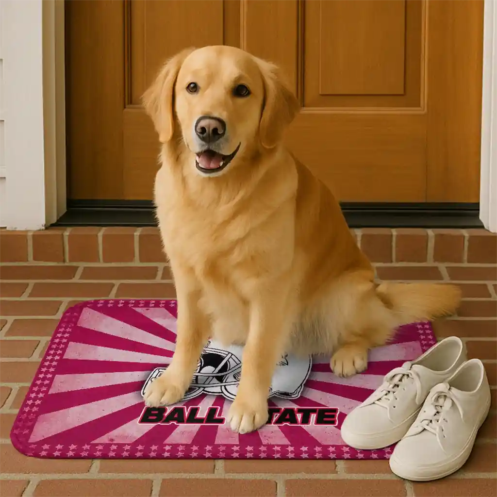 ball-state-cardinals-helmet-centerpiece-red-doormat-high-quality.webp