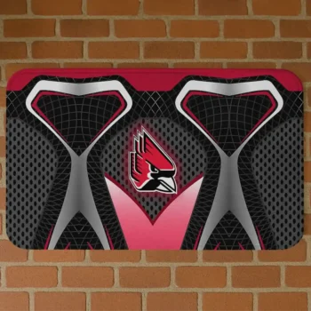 Ball State Cardinals Torso Pattern Doormat