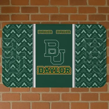 Baylor Bears Chevron Stack Green Doormat