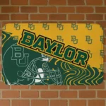 Baylor Bears Football Pride Green Doormat