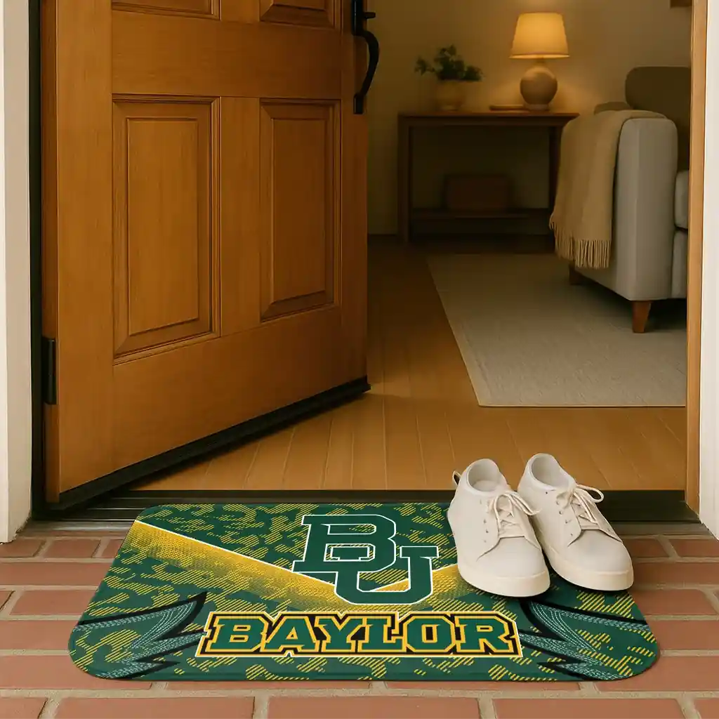 baylor-bears-layered-lines-green-doormat-fashion-forward.webp