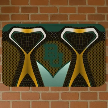 Baylor Bears Torso Pattern Doormat