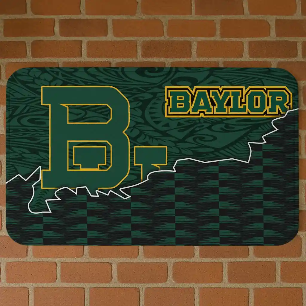 baylor-bears-tribal-detailing-green-black-doormat-best-selling.webp baylor bears tribal detailing green black doormat best selling