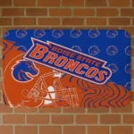 Boise State Broncos Football Pride Orange Doormat