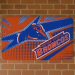 Boise State Broncos Sharp Flash Orange Doormat