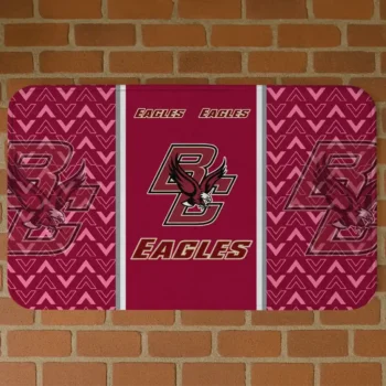 Boston College Eagles Chevron Stack Maroon Doormat