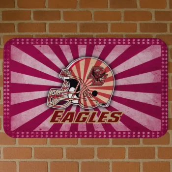 Boston College Eagles Helmet Centerpiece Maroon Doormat