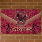 Boston College Eagles Layered Lines Maroon Doormat
