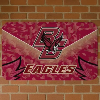 Boston College Eagles Layered Lines Maroon Doormat
