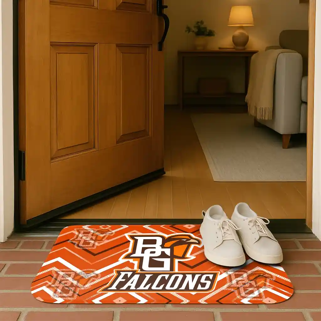 bowling-green-falcons-chevron-geometrics-orange-doormat-fashion-forward.webp