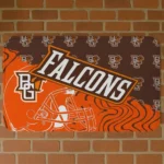 Bowling Green Falcons Football Pride Orange Doormat
