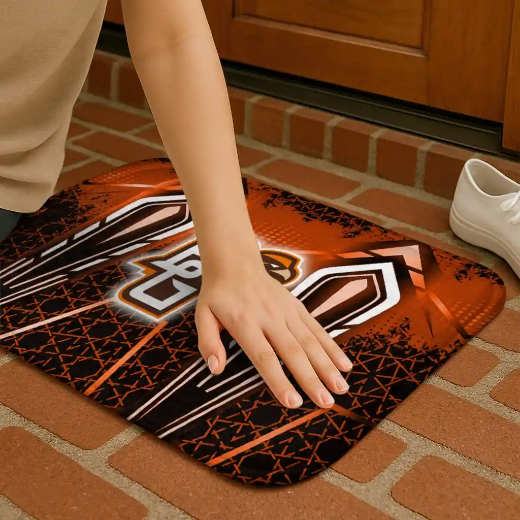 bowling-green-falcons-graphic-stripes-orange-doormat-premium-grade.webp