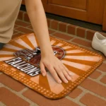 bowling-green-falcons-helmet-centerpiece-orange-doormat-best-selling.webp
