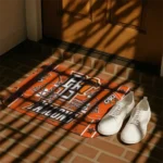 bowling-green-falcons-helmet-illustration-orange-doormat-best-selling.webp