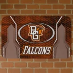Bowling Green Falcons Hexagon Oval Orange Doormat