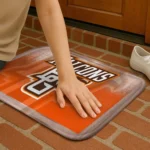 bowling-green-falcons-pixel-blur-orange-doormat-best-selling.webp