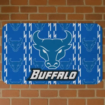 Buffalo Bulls Bolt Row Royal Blue Doormat