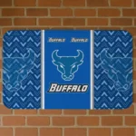 Buffalo Bulls Chevron Stack Royal Blue Doormat