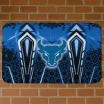 Buffalo Bulls Graphic Stripes Royal Blue Doormat