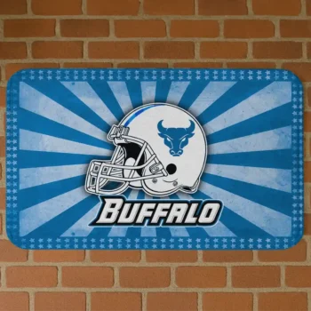 Buffalo Bulls Helmet Centerpiece Royal Blue Doormat