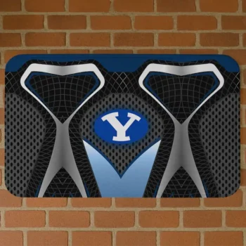 BYU Cougars Torso Pattern Doormat
