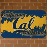 California Golden Bears Plate Rip Blue Doormat