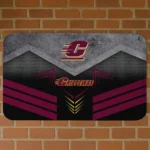 Central Michigan Chippewas Chevron Points Maroon Black Doormat