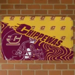 Central Michigan Chippewas Football Pride Maroon Doormat