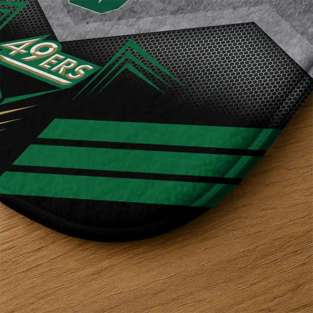 charlotte-49ers-chevron-points-green-black-doormat-latest-model.webp