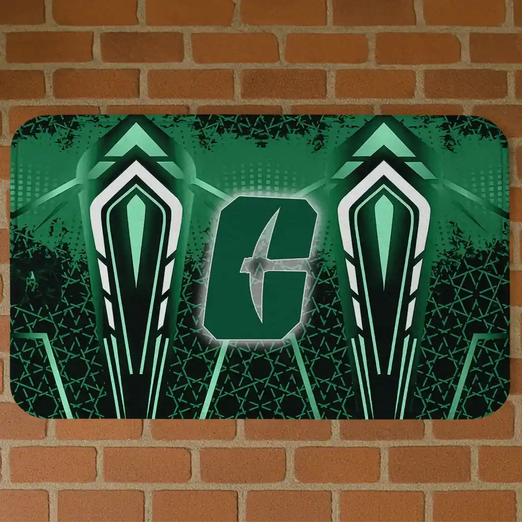 charlotte-49ers-graphic-stripes-green-doormat-best-selling.webp charlotte 49ers graphic stripes green doormat best selling