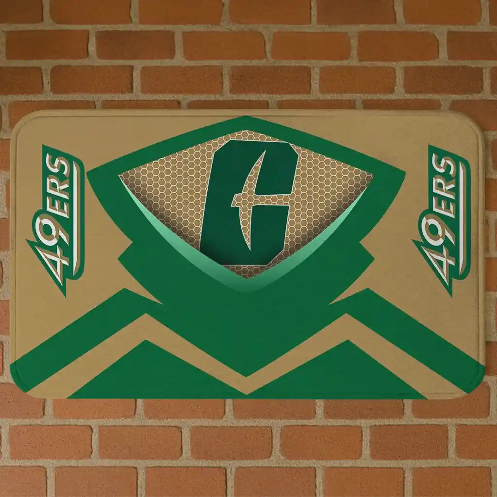 charlotte-49ers-ninja-mesh-green-doormat-best-selling.webp charlotte 49ers ninja mesh green doormat best selling