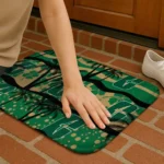 charlotte-49ers-palm-silhouette-green-black-doormat-best-selling.webp