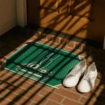 charlotte-49ers-silver-halftone-green-doormat-best-selling.webp