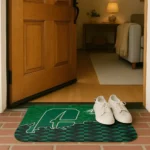 charlotte-49ers-tribal-detailing-green-black-doormat-best-selling.webp