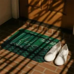 charlotte-49ers-tribal-detailing-green-black-doormat-best-selling.webp
