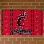 Cincinnati Bearcats Bolt Row Red Doormat