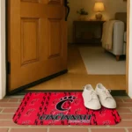 cincinnati-bearcats-bolt-row-red-doormat-best-selling.webp