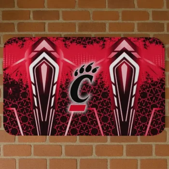 Cincinnati Bearcats Graphic Stripes Red Doormat