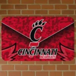cincinnati-bearcats-layered-lines-red-doormat-best-selling.webp