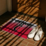 cincinnati-bearcats-pixel-blur-red-doormat-best-selling.webp