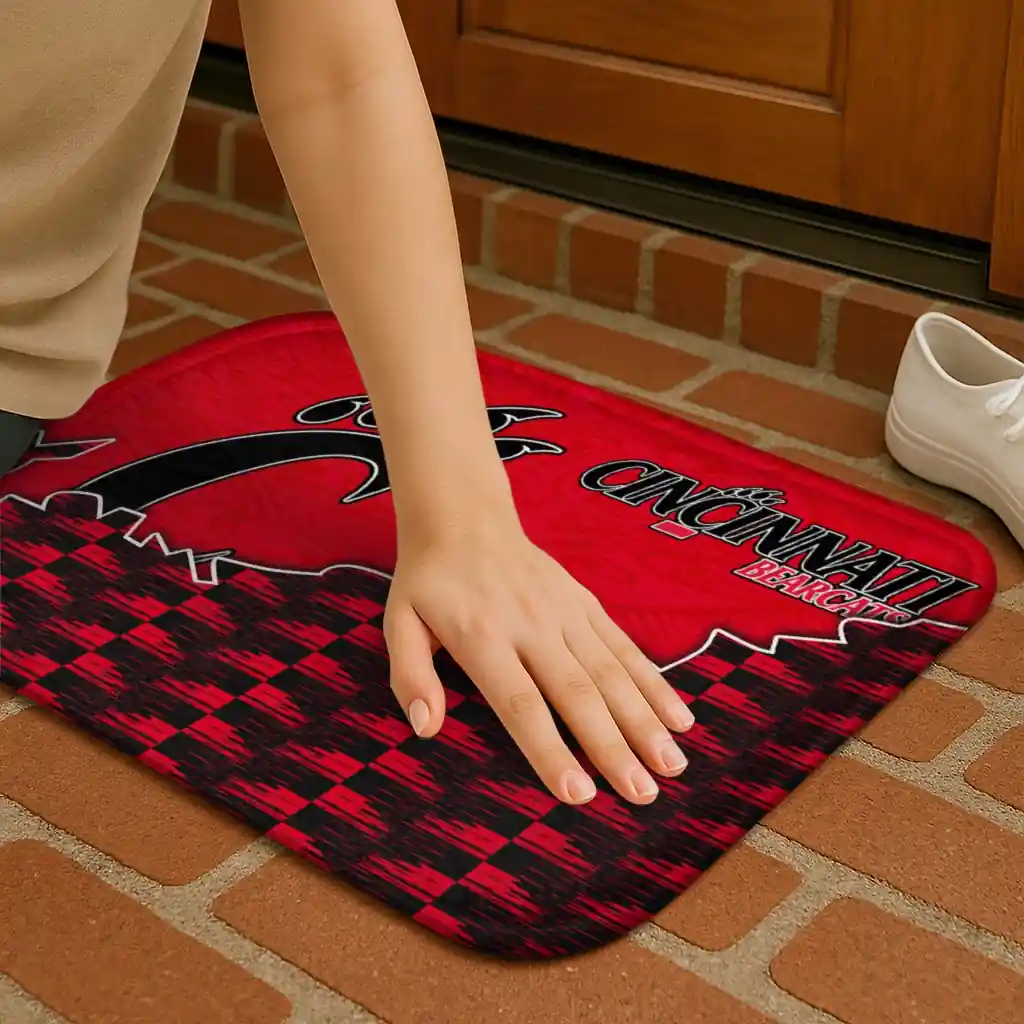 cincinnati-bearcats-tribal-detailing-red-black-doormat-premium-grade.webp