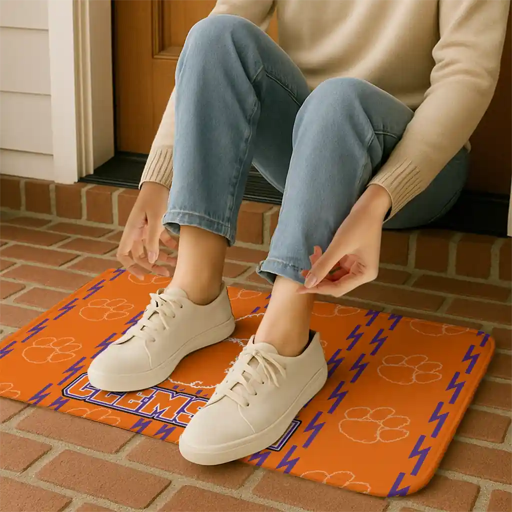 clemson-tigers-bolt-row-orange-doormat-top-rated.webp